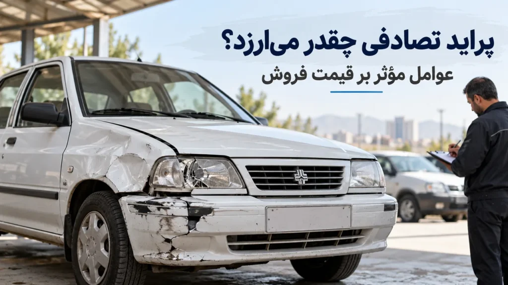 پراید تصادفی چقدر می‌ارزد؟ بررسی قیمت فروش پراید آسیب دیده